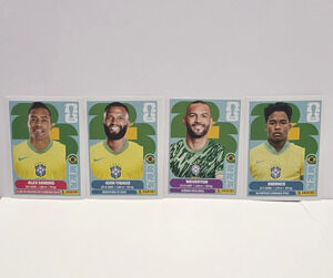 Panini FIFA World Cup 2026 Update Set USA Sticker Lot (4) Endrick,Igor Brazil